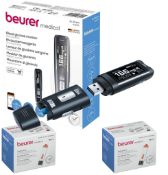 Diabetes Starter-Kit Beurer GL 50 Evo mit 105 Teststreifen