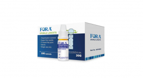 Paket Typ 2-Diabetes mit Lanzetten und Kontrolllösung für FORA 6