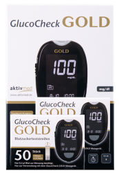 Diabetes-Kit GlucoCheck GOLD + 110 Teststreifen